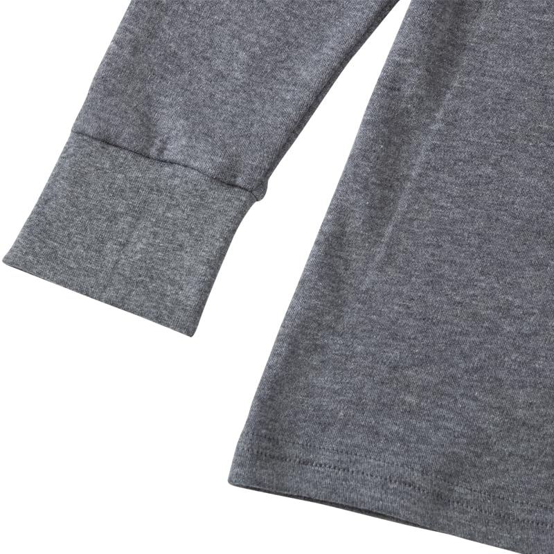 Thermal Underwear Set for men Big Size 7X 150kg top bottom set 100% cotton turtle neck base layer4