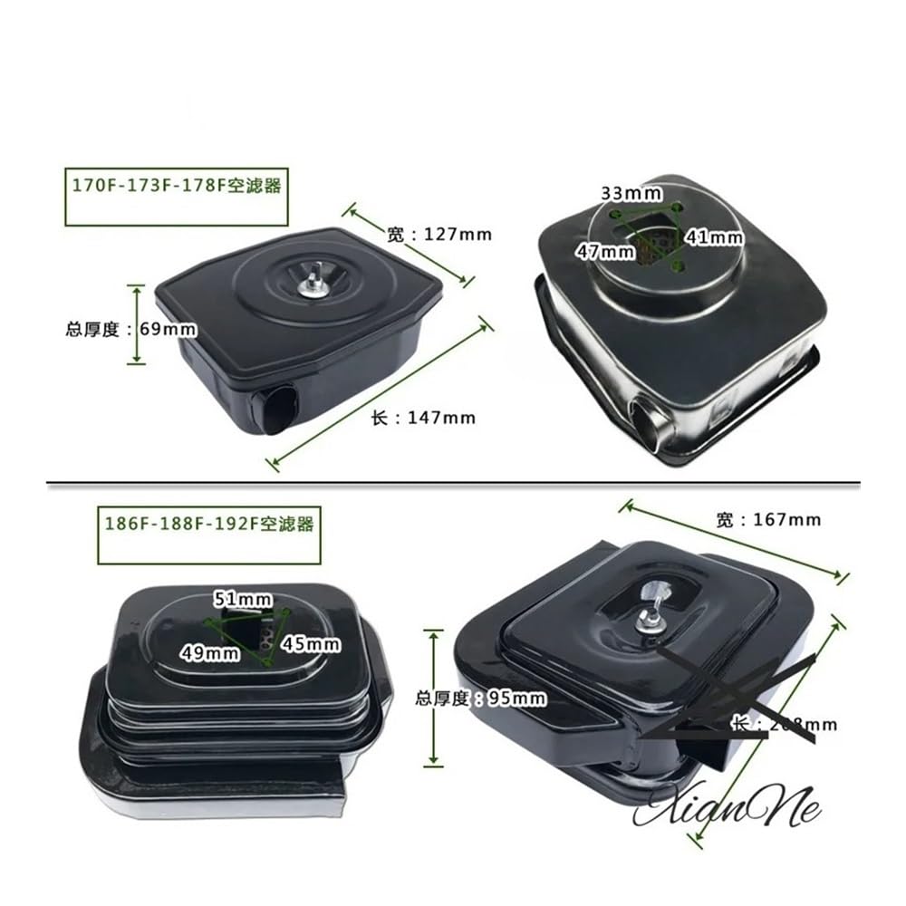 Ensemble de Nettoyage adapté au générateur Diesel 170F 178F 186FA(170F 173F 178)