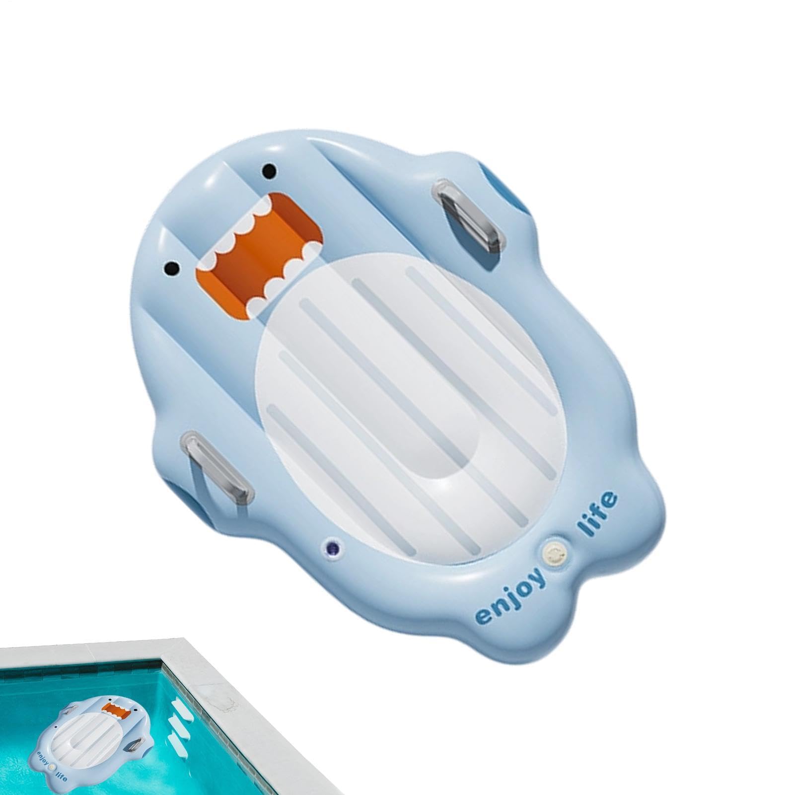 Tavola gonfiabile per piscina per bambini, 100 x 70 cm, giocattolo