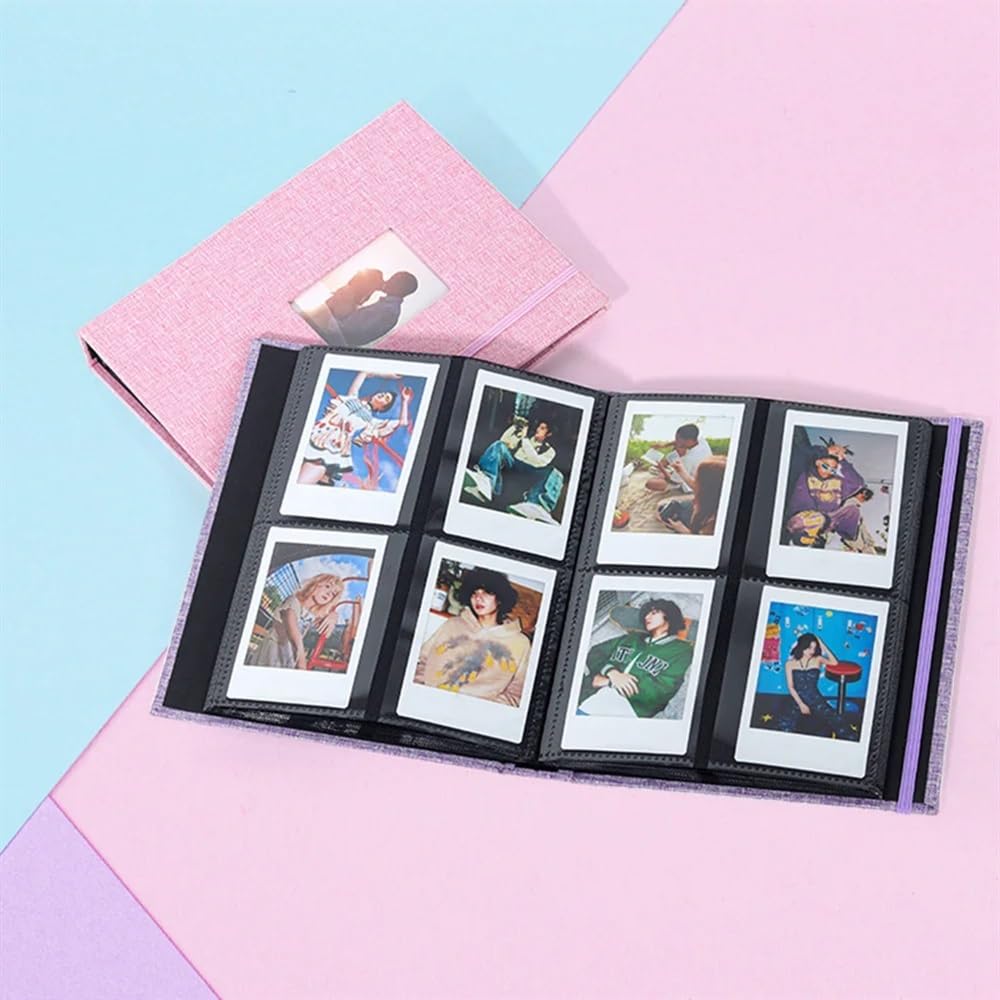7,6 cm 208 kieszeni na album fotograficzny mini etui do natychmiastowego przechowywania zdjęć (khaki)