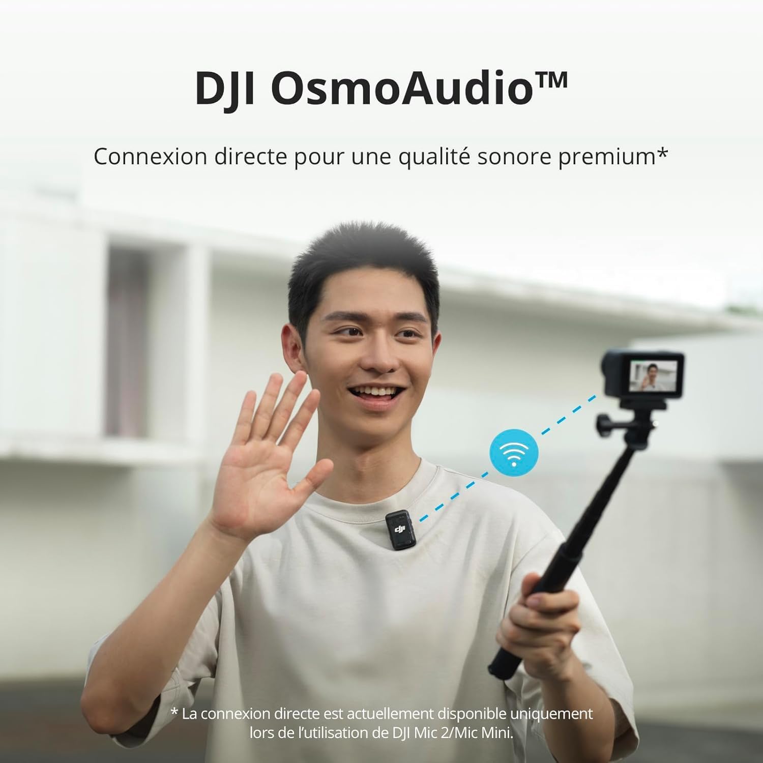 DJI Osmo Action 4 Adventure Combo Sac de rangement + Film blindé + Étui de protection - Caméra 4K/120fps 1/1,3" - Angle de vue 155° - Durée d'autonomie 7,5h - 3