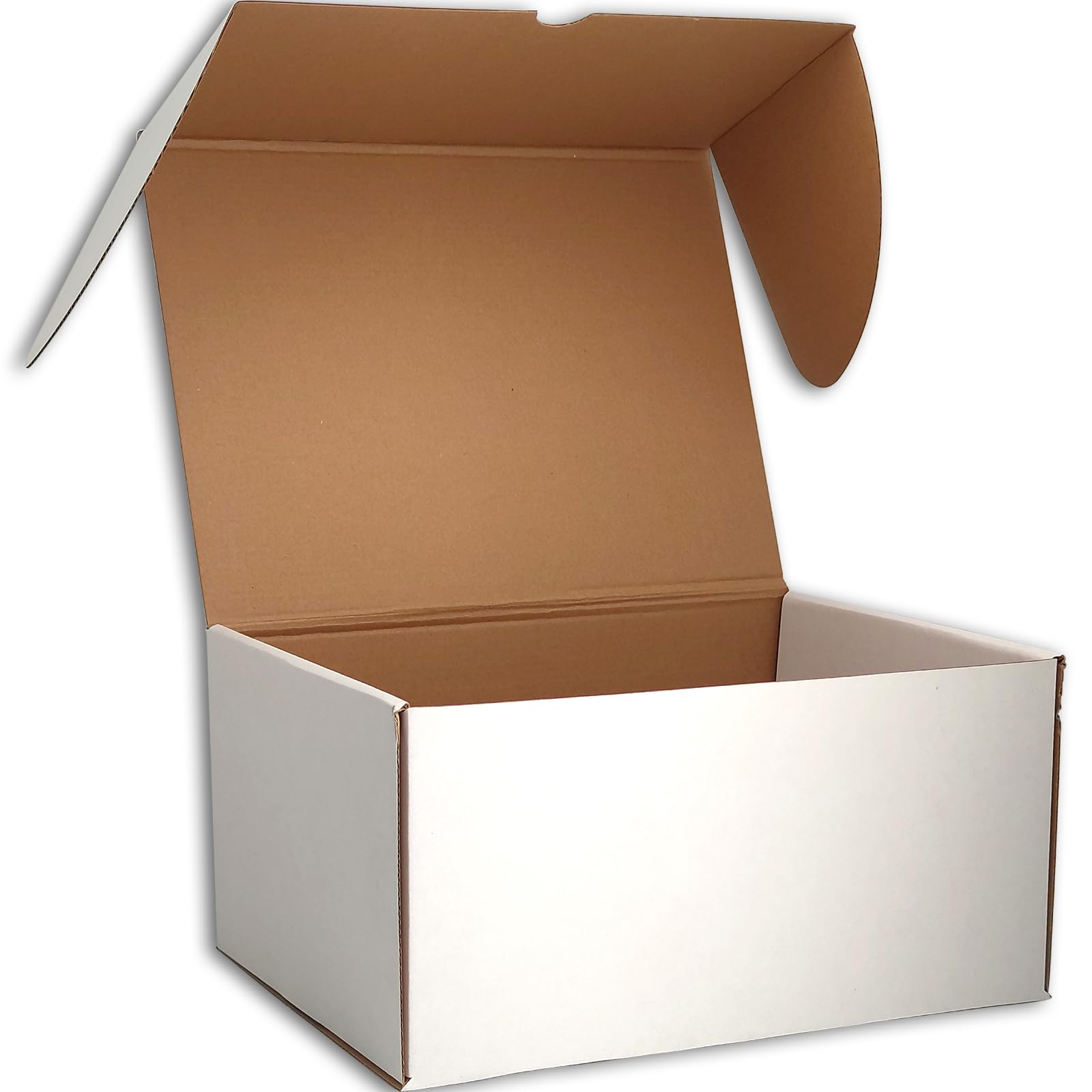 Cenoid Medium Postal Boxes, 30x20x15cm White Postage Parcel Shipping Cardboard Boxes for Posting Shipping Delivery Packaging boxes for Small Business (Pack of 15)