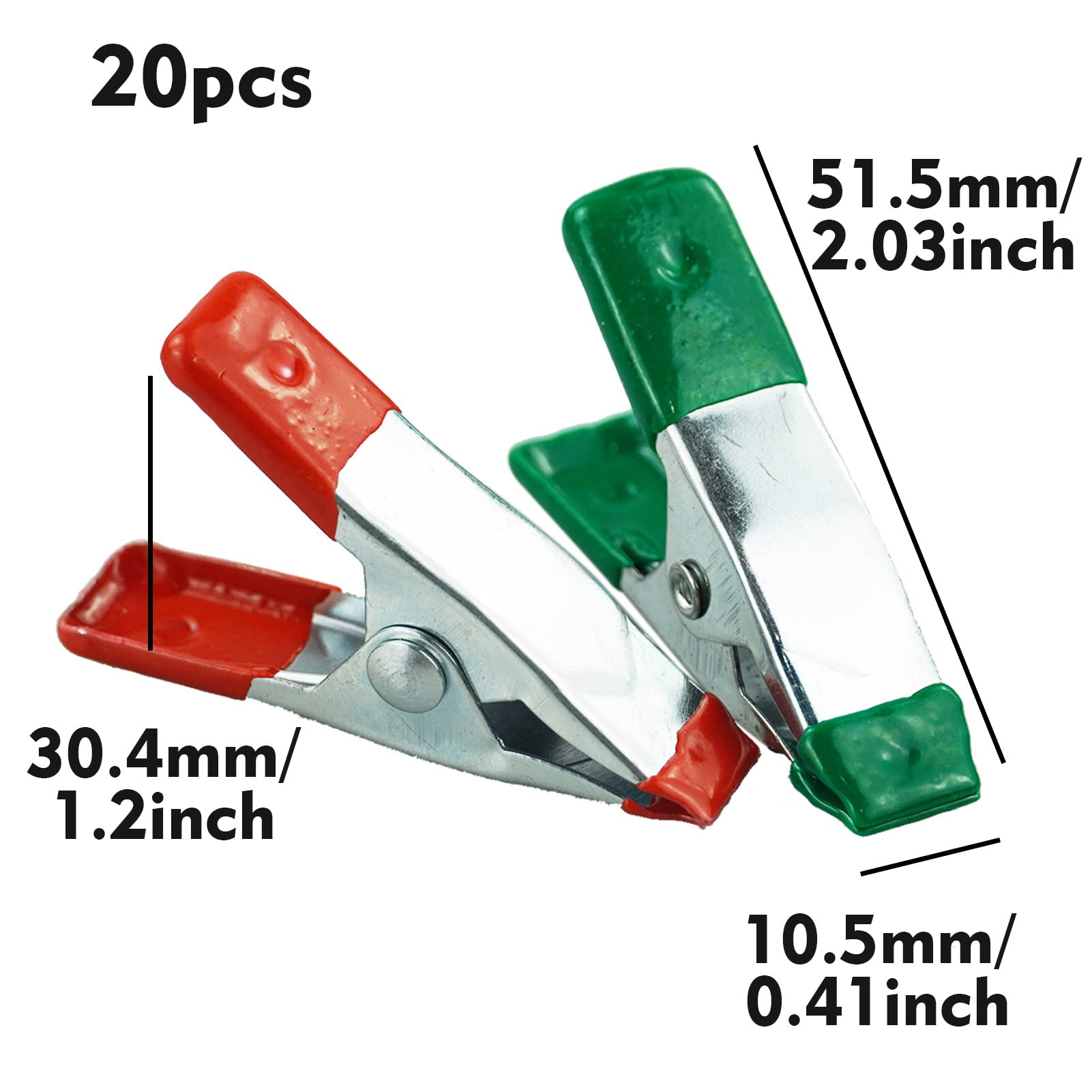 4er-Set Metallklemmen – Stabile Federklemmen Für Holz & Camping