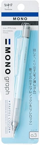 Miniatura 5 de Tombow Lápiz mecánico, monografía color claro 0.020 in, morado claro (DPA-138F)
