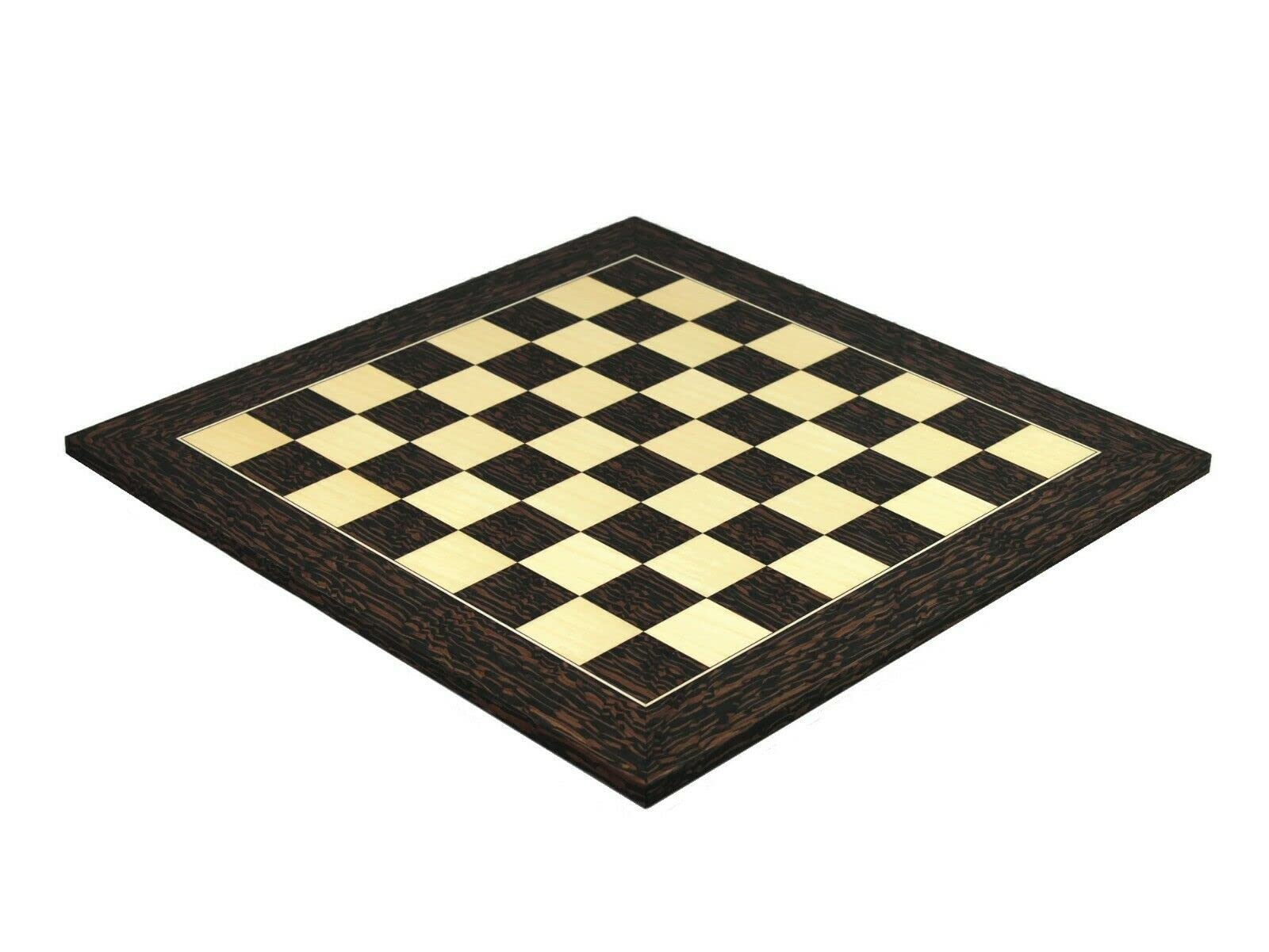 Set di scacchi in legno Tiger Ebano Tavola da 20 pollici Ebanizzati Classici Staunton Pezzi 9,75 pollici
