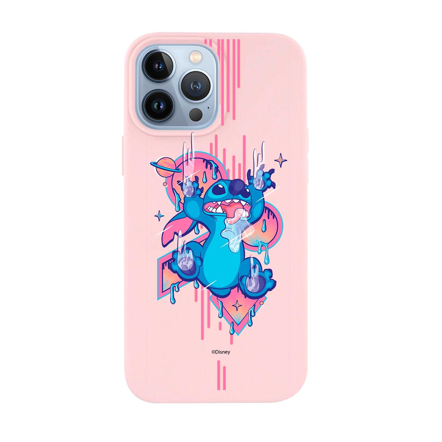 Amazon.com: Official Stitch Babas Liquid Silicone Pink Case for iPhone 13  Pro MAX to Protect Your Mobile. Choose the Case Type You Like Best with  Official Disney License : Electronics