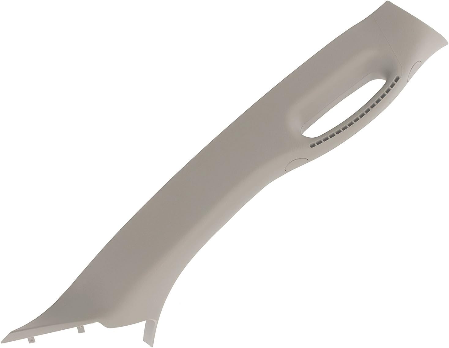 Pillar Trim Panel w/Pull Handle Right Passenger Side Compatible with 2006-2008 Ram Pickup Truck Replaces # 1TE74BD1AA