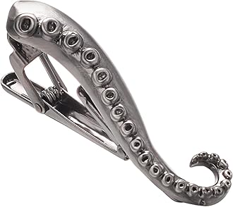 Yoursfs Novelty Marine Animals Tie Clip for Men Shark Whale Unique Cool Personalized Business Tie Bar Pin Jewelry