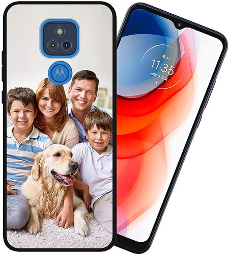 Styletify Funda de fotos personalizada para Moto G Play 2021, imagen personalizada, a prueba de golpes, a prueba de caídas, funda protectora de