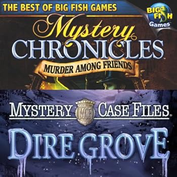 Video Game Activision Mystery Case Files 2-Pack Dire Grove and Mystery Chronicles Book