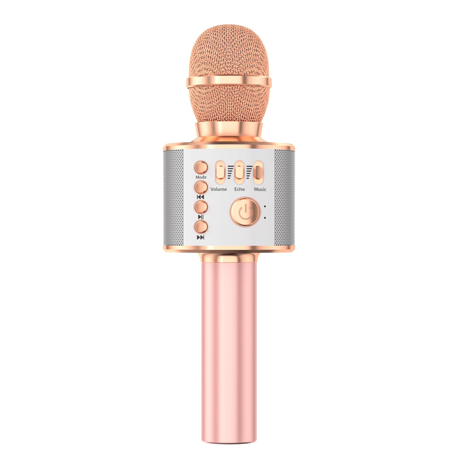Bambini Karaoke Microfono 3-in-1 Portatile Handheld Bluetooth Microfono Altoparlante Registratore con Voice Changer Singing Giocattoli per Ragazzi Ragazze Adulti Regalo di Compleanno di Natale