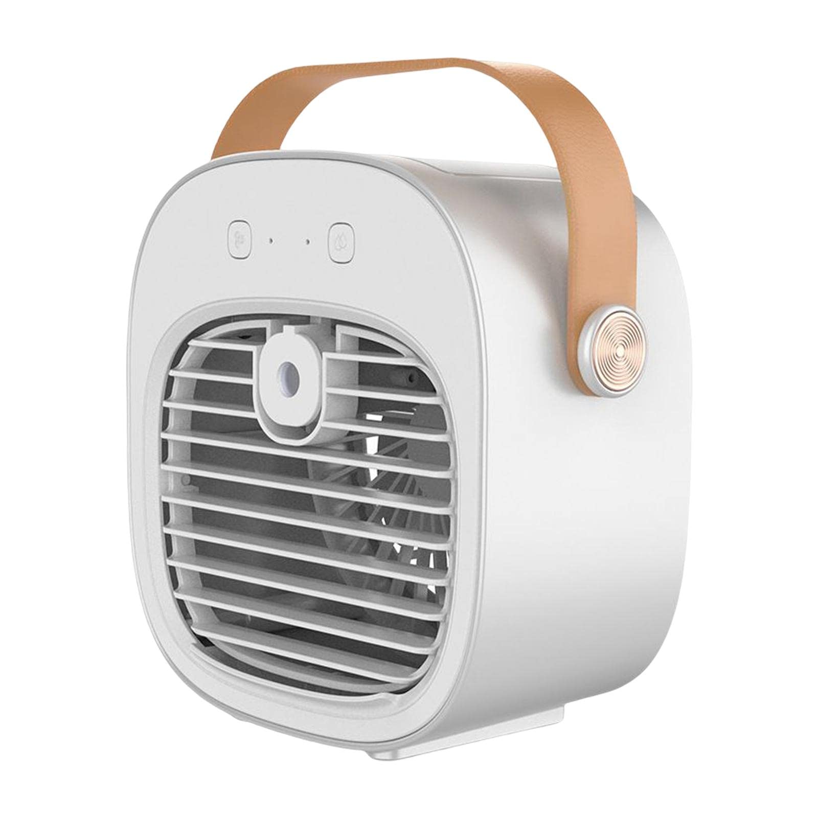 Air Conditioner Humidifiers Air Cooler Fan Wind USB Powered Desk Fan White-image-49