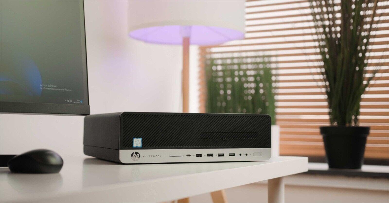 HP EliteDesk 800 G3 SFF Ordenador de sobremesa Intel Core i5-7500 8 GB RAM 256 GB SSD WiFi Bluetooth Windows 11 Pro