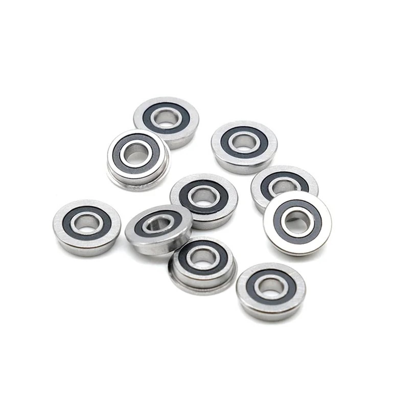 Roulements rigides à billes F695 RS haute performance ABEC-7 avec collerette - Lot de 20