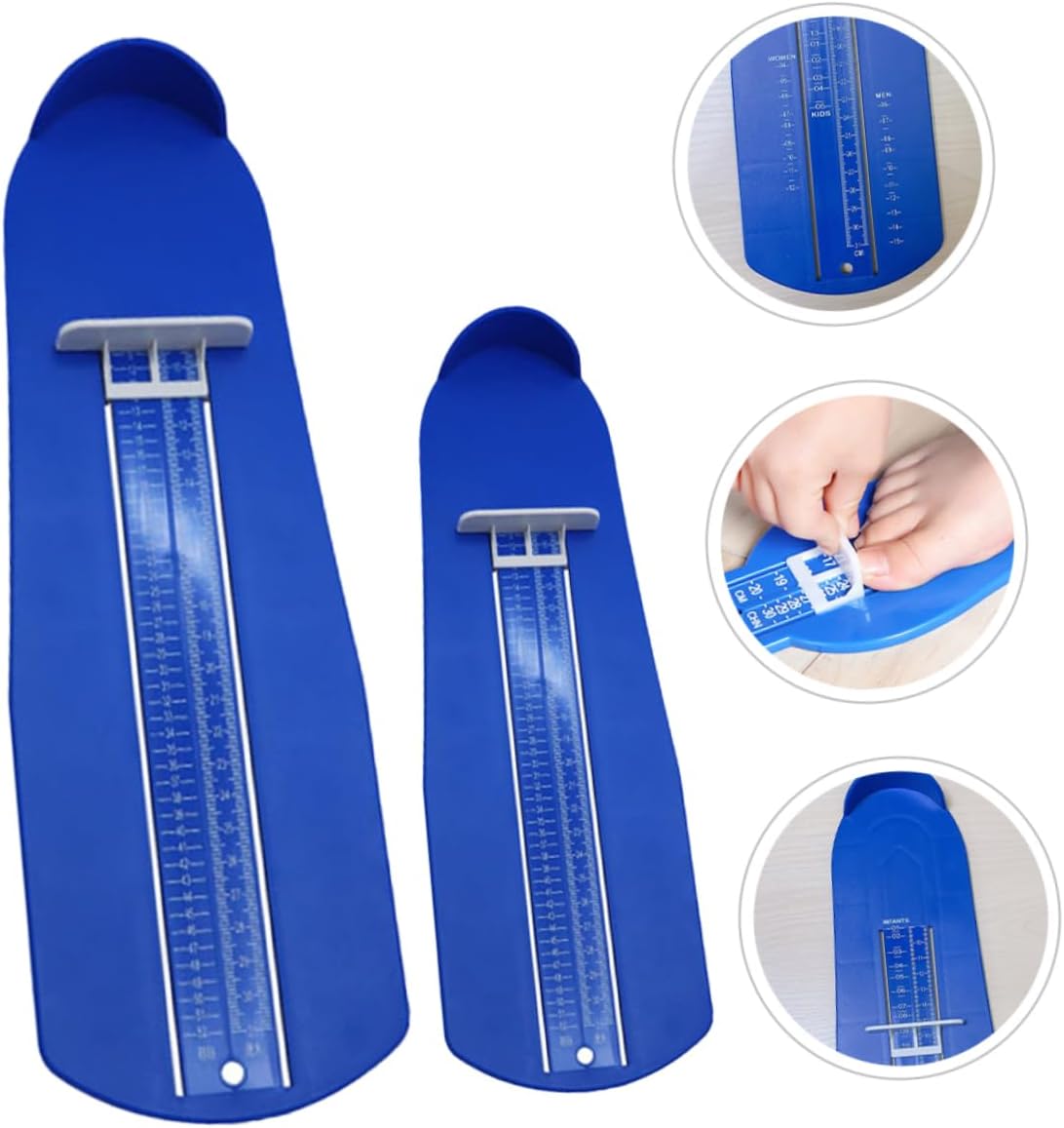 Toddler Foot Measuring Ruler 2 Boys and Girls Foot Measurement Device Baby Shoe Tool Simple Practical Plastic