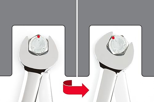 Miniatura 10 de TEKTON Llave combinada de trinquete reversible de 1116 pulgadas  WRN56013