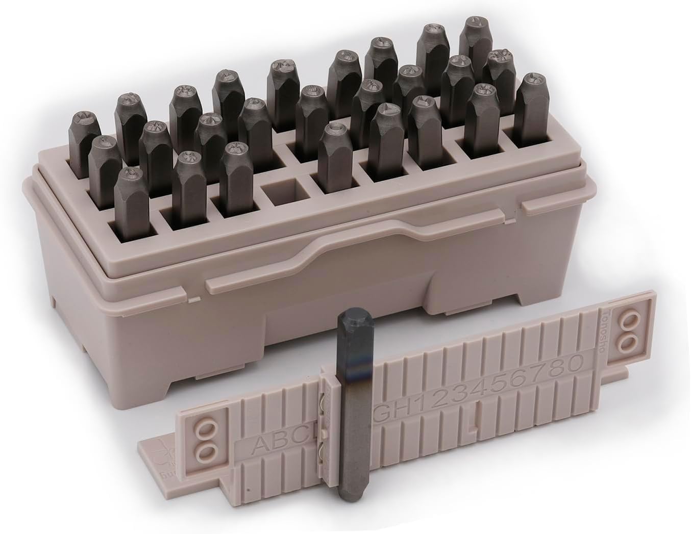 Make Your Letters Align More neatly. Number & Capital Letter Stamp Set (A-Z & 0-9) - Punch for Imprinting on Metal, Plastic, Wood,Hardness HRC 62 Available in 1mm,1.5mm,3mm (4mm-27 Symbols)