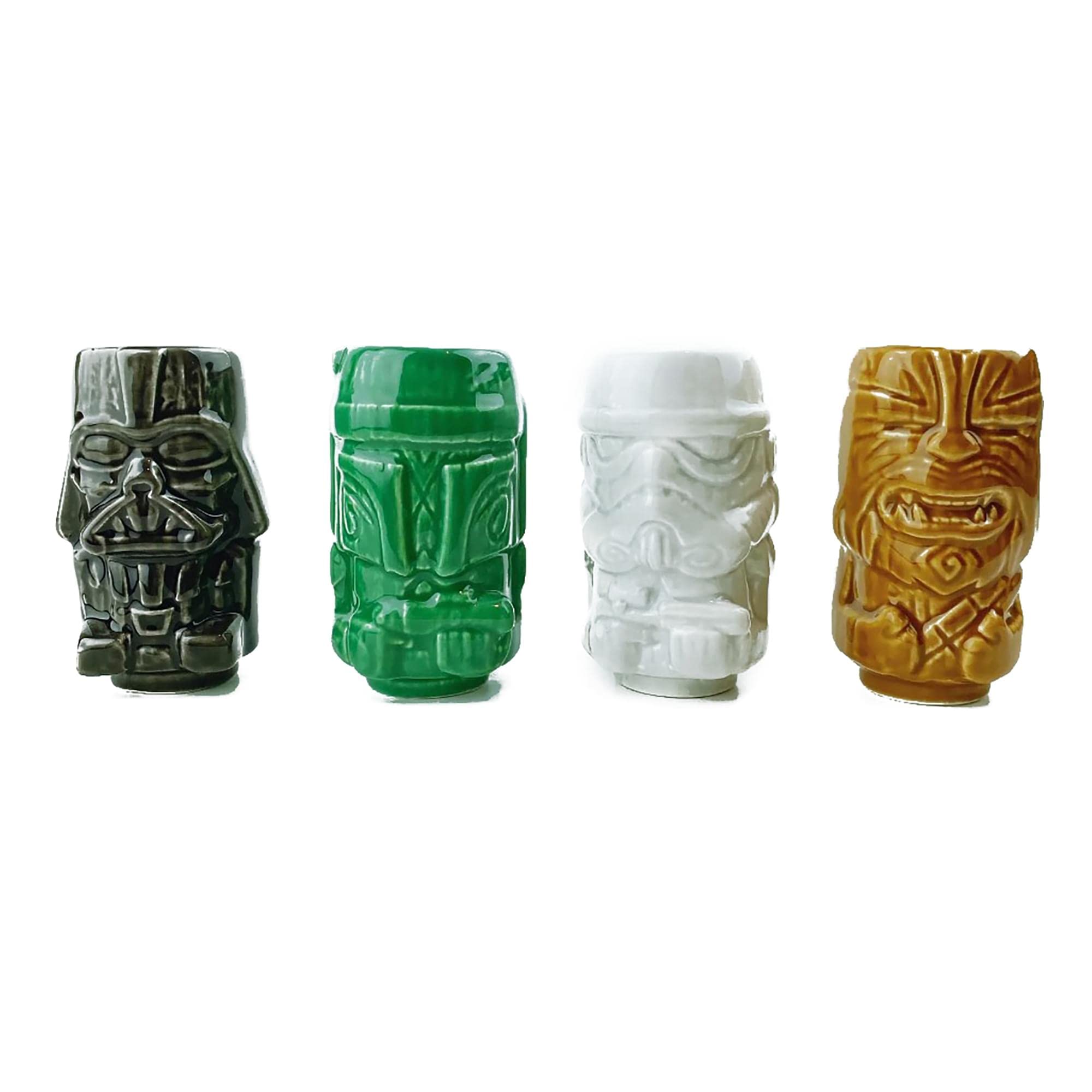 Geeki TikisStar Wars Ceramic Mini Muglet 4-Pack | Each Holds 2 Ounces