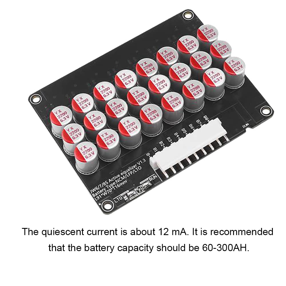 Whole Group Balancer 8S 5A Active Lithium Lipo Lifepo4 Battery Equalizer Transfer Capacitor Board mit Shell