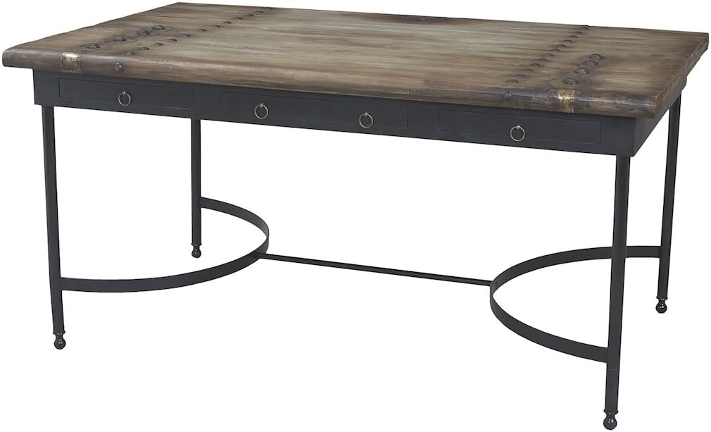 Guildmaster 7115514 Accent Table, Castle Gate,Signature Black