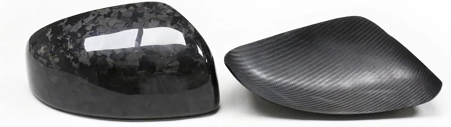 Side Mirror Cover Compatible with Nissan 370Z 08 09 10 11 12 13 14 15 16 17 18 19 Add on Style Real Carbon Fiber Rearview Side Mirror Cover Sticker (Color : C Hexagon Stripe)