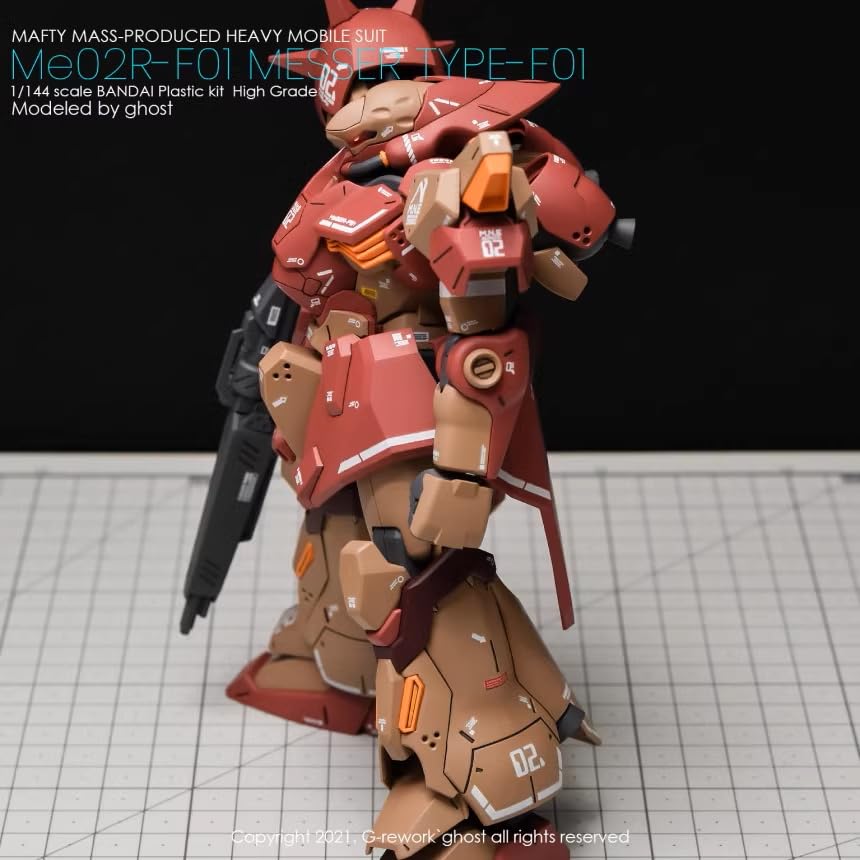 Amazon | 〔1/144スケール HG/RG〕Me02R-F01 メッサーF01型 用水転写式