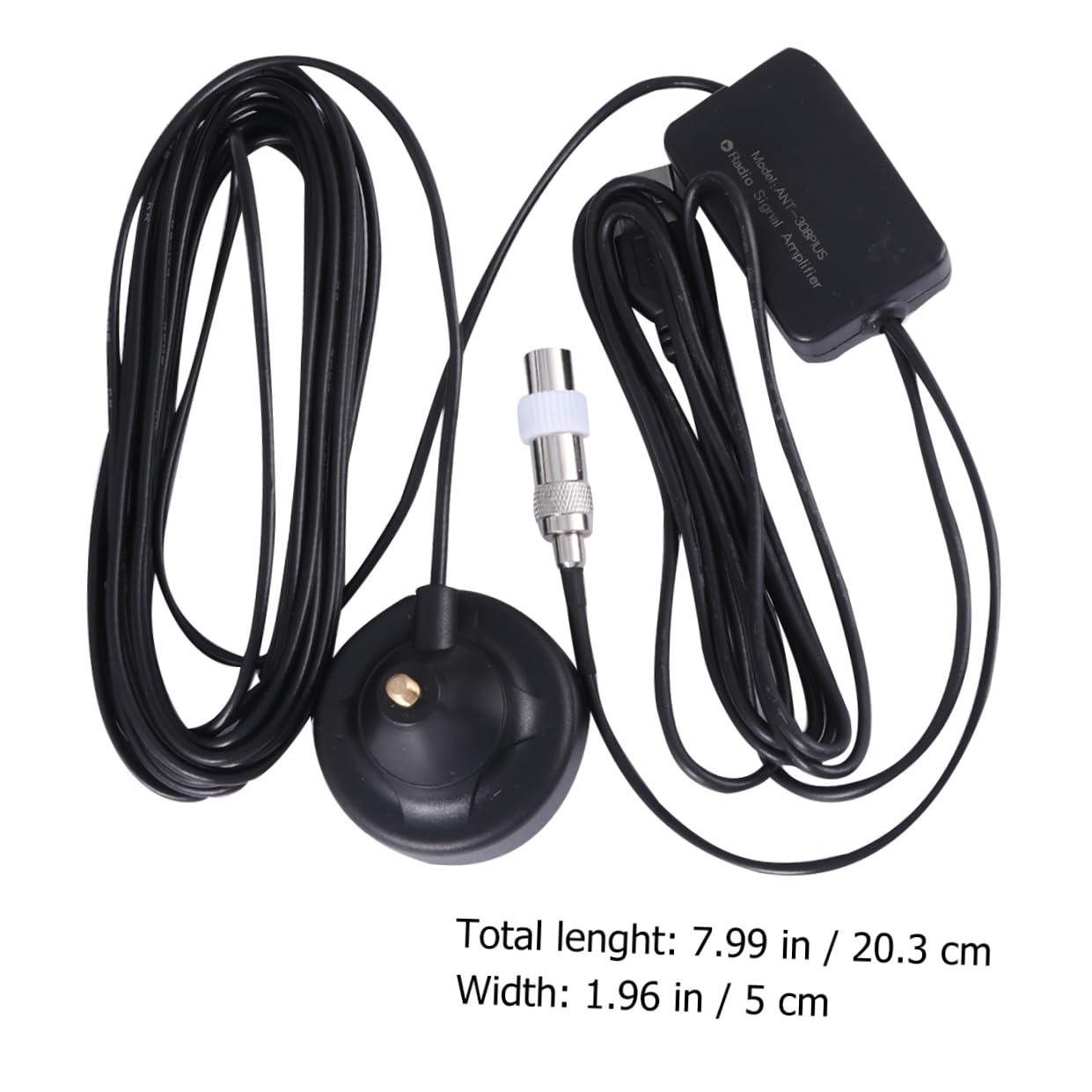 Homoyoyo De Señal De Radio Antena De Radio Larga Fácil De Transportar Duradera Acabado Metálico