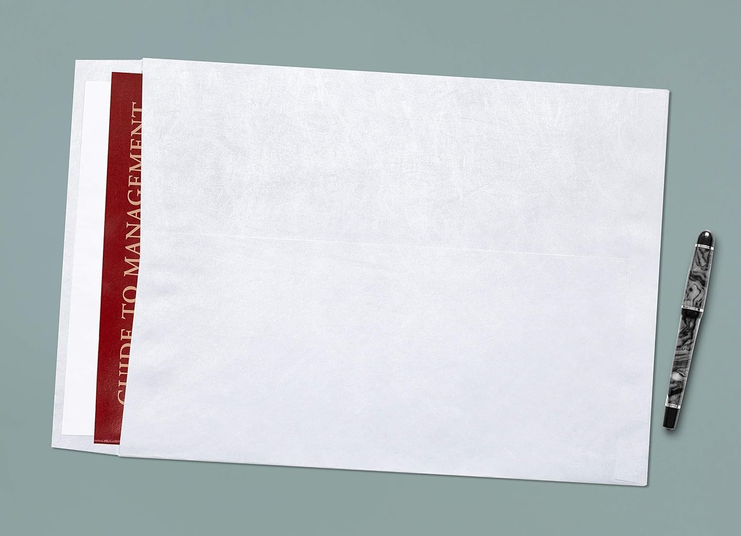 10" x 15" Tyvek® Envelope, Tear Resistant Construction & Easy Self Seal Closure – Bright White - Economy Pack - 10" x 15" - 5 Per Pack