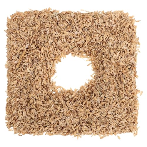 FUTUREORYY Balle de Riz Naturelle pour Poulailler Litière pour Poules 1,5 Kg, Matériau Végétal Écologique, sans Additifs Chimiques, pour Nidification et Entretien de Poulaillers