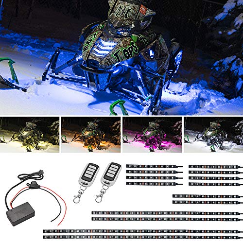 LEDGlow Advanced Million Color LED Snowmobile Underglow Lighting Kit