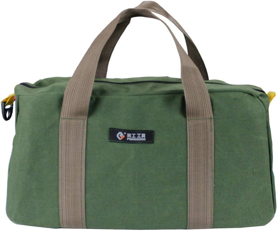 Canvas Tool Bag, Multi-Function Toolkit Storage Portable Bag Waterproof ...