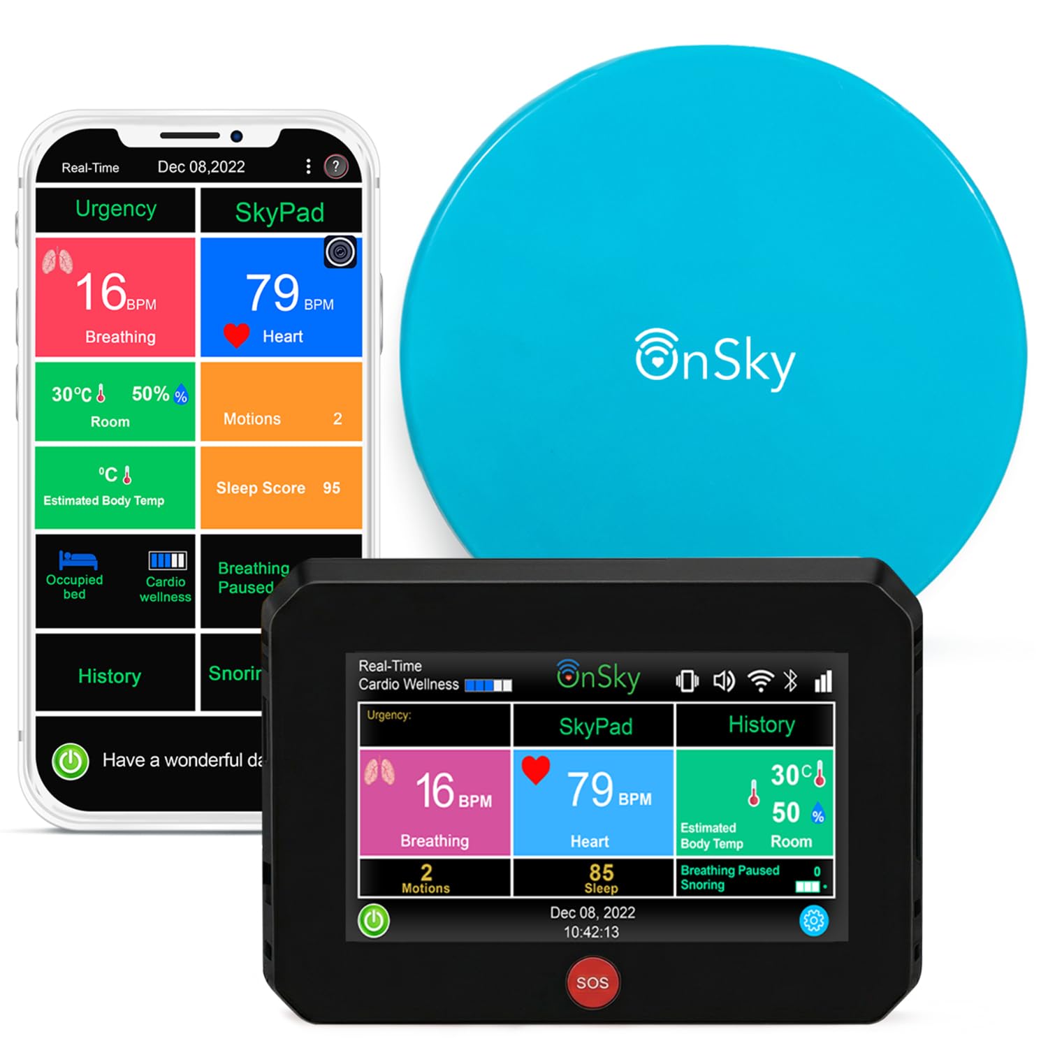 SkyPad Contact-Free Monitor