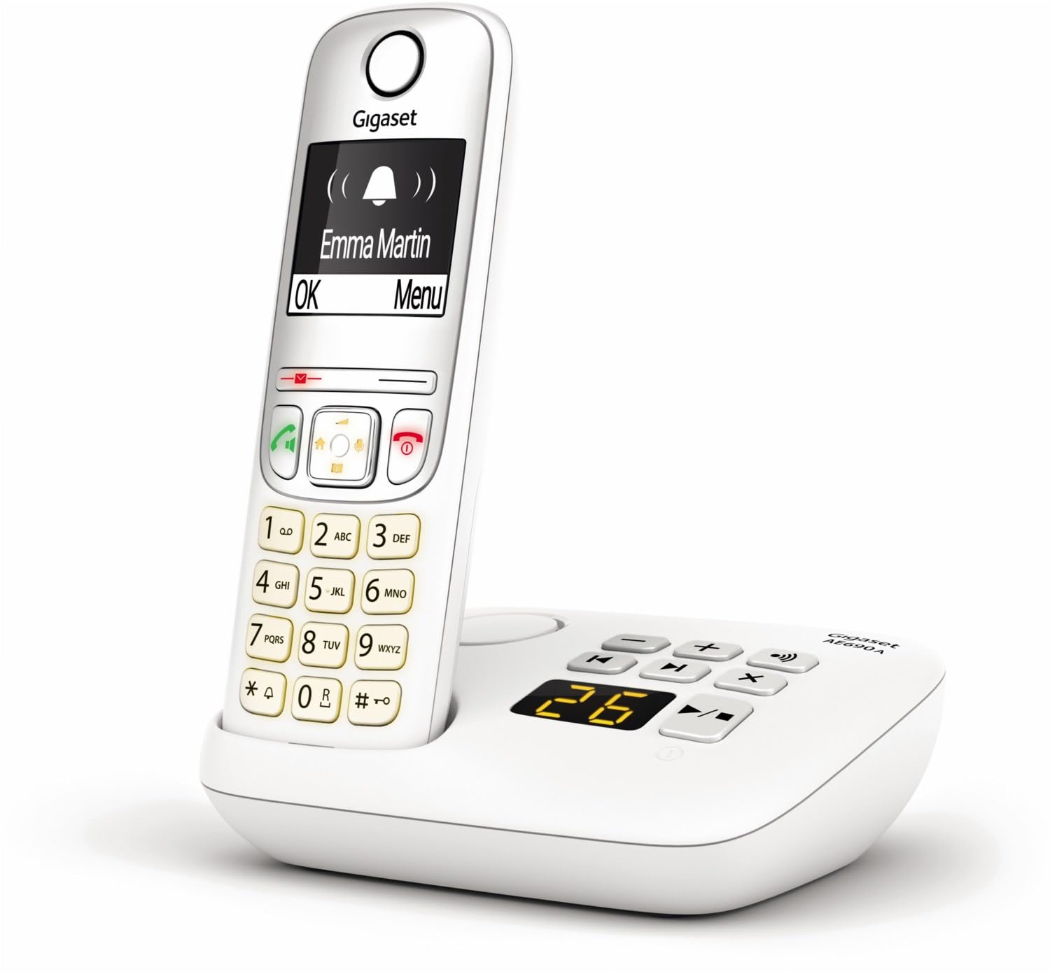 GIGASET Telefon AE690A Weiss (S30852-H2830-B132)