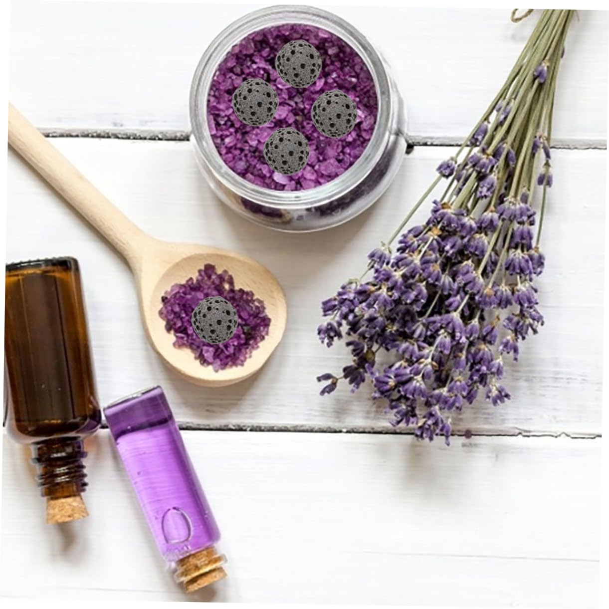 GLEAVI 165stücke Essentielle Öl-diffusersteine Vulkanische Aromatherapie Steine Für Auto Kompakte Elegantes Design Für Unterwegs Verbesserung des Fahrerlebnisses