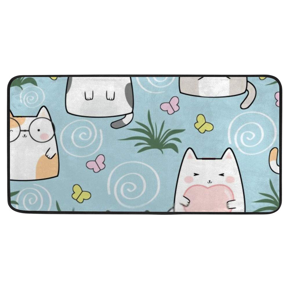 Tapis de cuisine Totoro antidérapant 99x50 cm lavable super confortable bébé