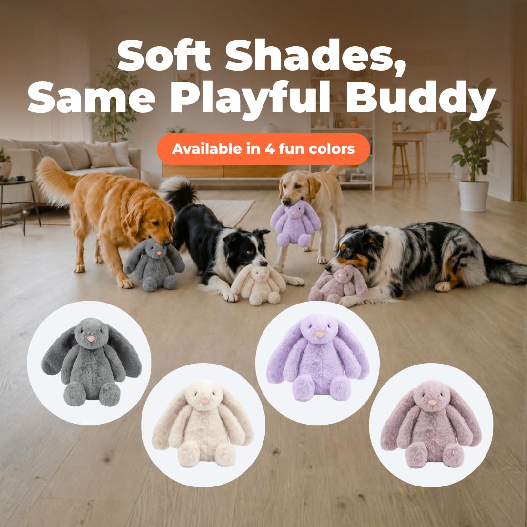 Pet Supplies : Best Pet Supplies Bunny Buddy Squeaky Plush Dog Toy