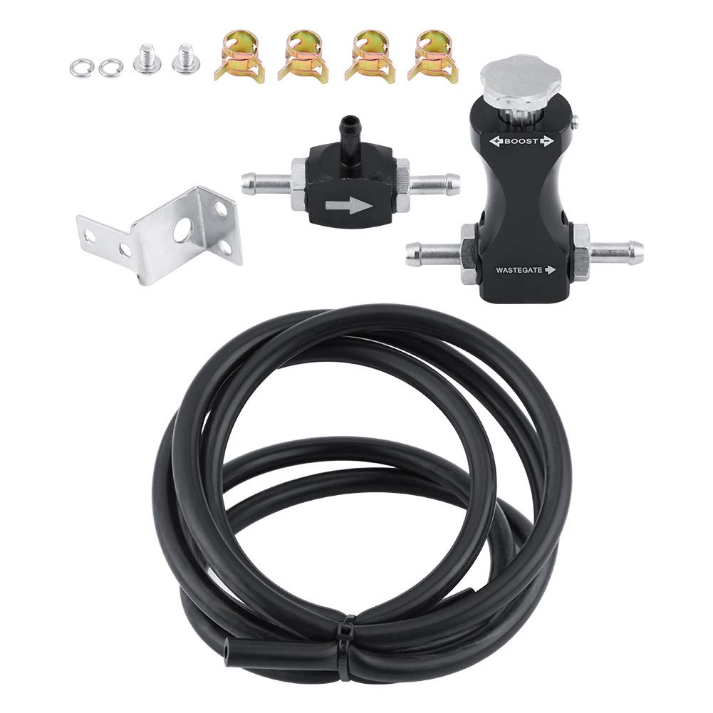 VOBOR Rubinetto a pressione turbo,Regolatore di sovralimentazione manuale Turbo Boost Turbo Tee Purge Valve Controller Turbo Accessorio Turbocompressore