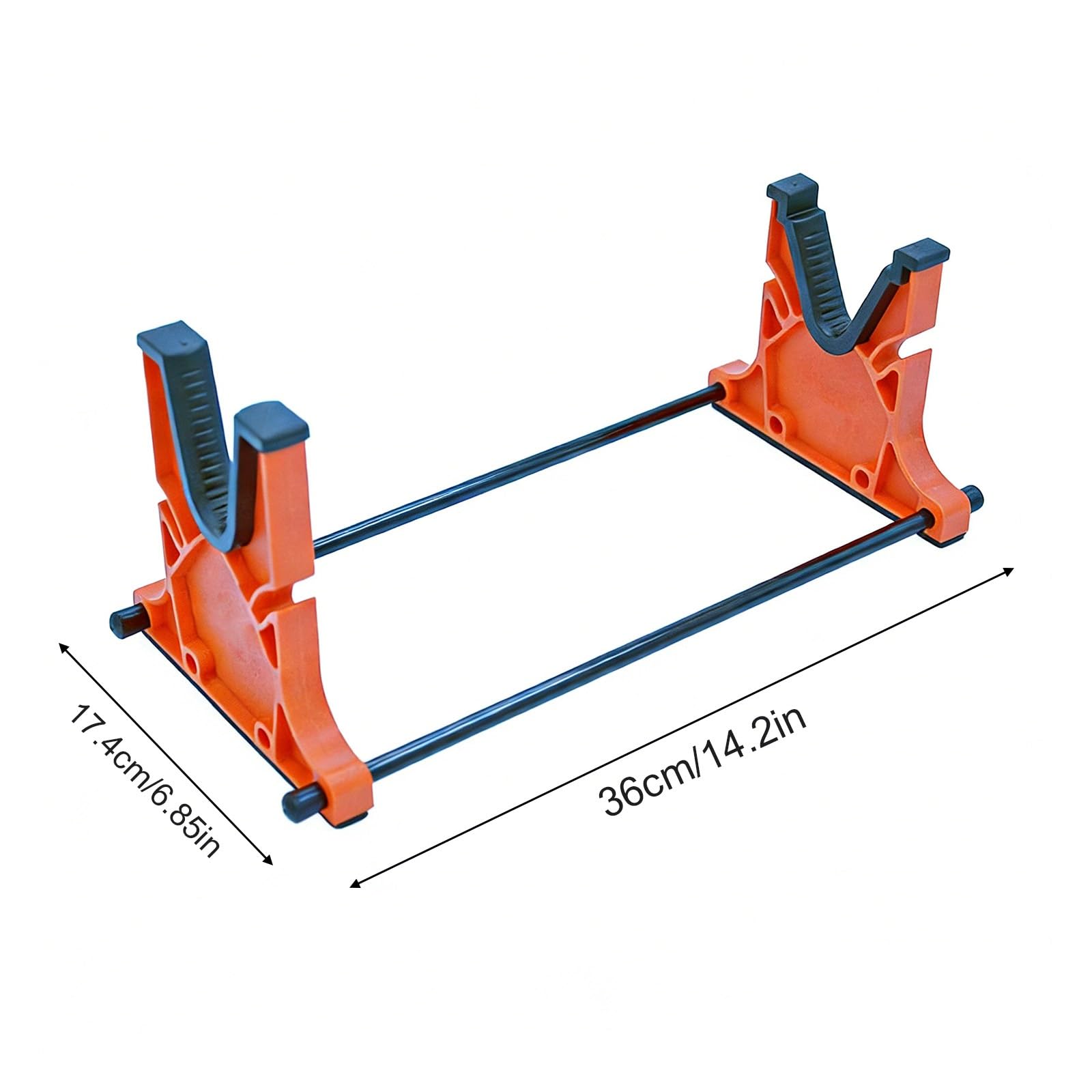 Supporto da banco for Fucile, Supporto for poligono Regolabile for Fucile, Supporto for Fucili ad Aria compressa, Pulizia del Display e Manutenzione della Pistola(Orange)