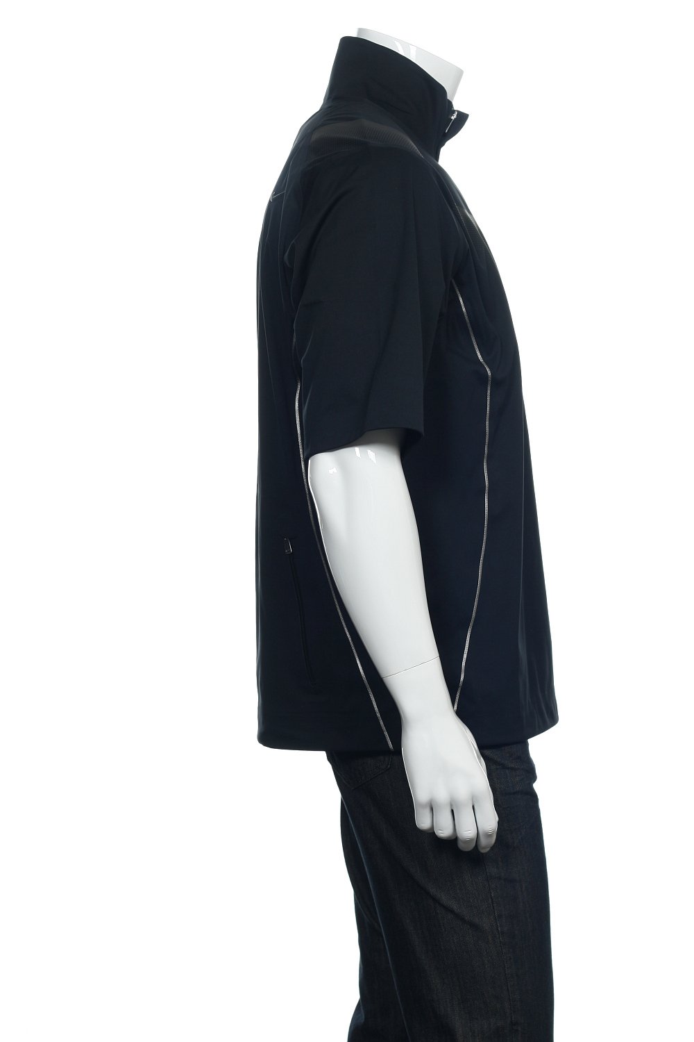 NIKE Men's Storm-FIT Short-Sleeve Elite Golf Half-Zip Jacket