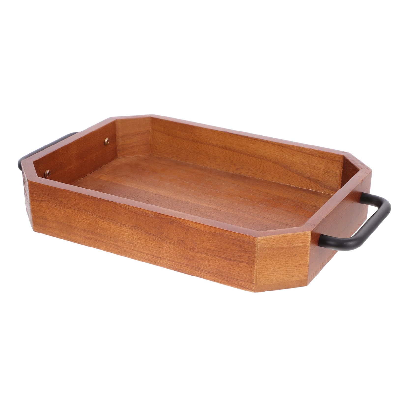 Plateau en bois rectangulaire pour vos instants café en terrasse