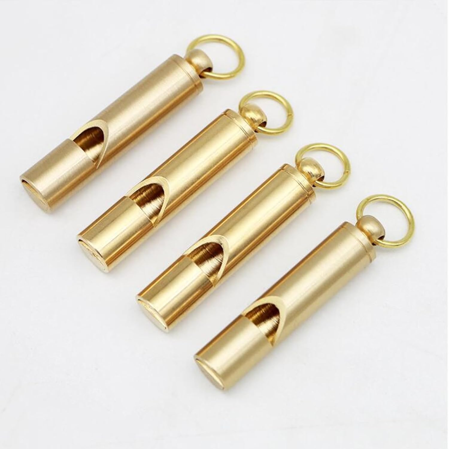 Vintage Brass Ruler Mini lifesaving Whistle Small Copper Ruler Metal Ruler Creative Keychain Pendant Small Ruler Bookmark Ruler
