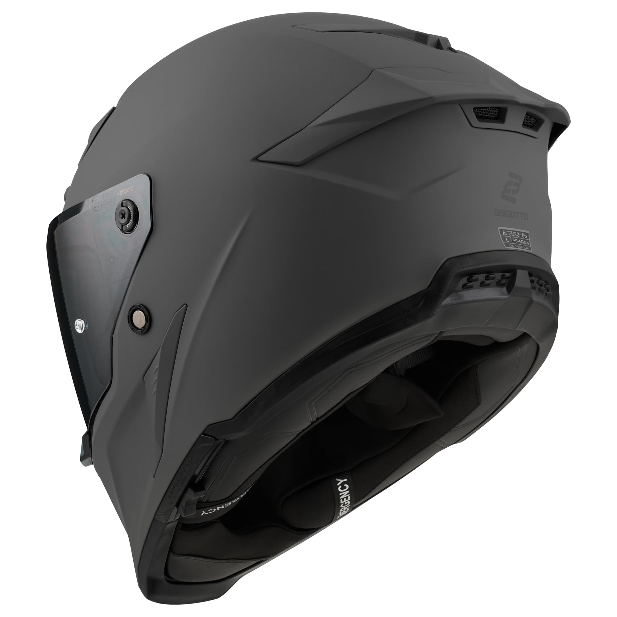 Bogotto Blade Helm, grün matt, XS | Beschlaghemmend