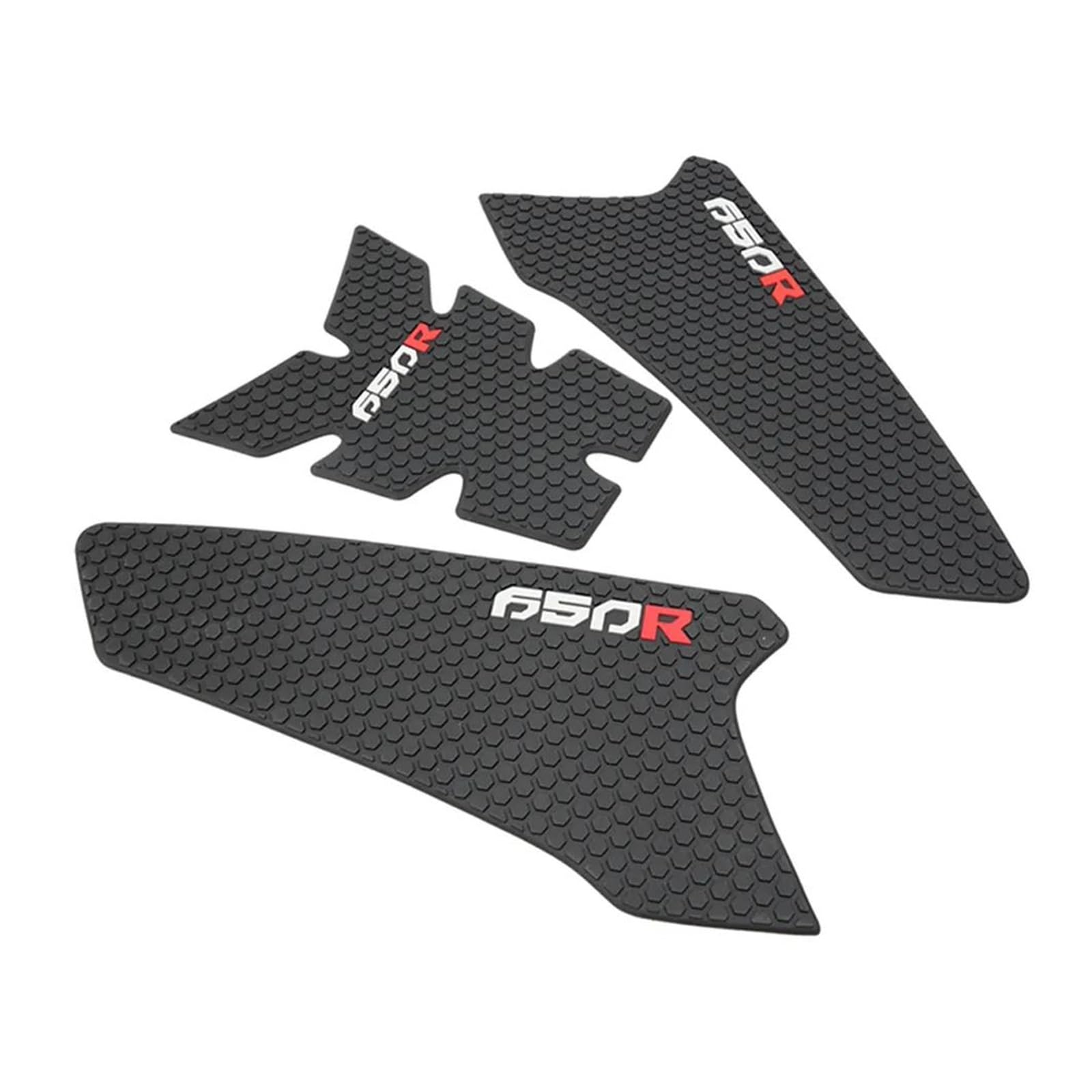 Protezione del cuscinetto del serbatoio Moto antiscivolo Lato Adesivi Serbatoio Carburante Pad Impermeabile Adesivo In Gomma Per CBR650R CB650R CB 650R CBR 650R 2019 2020 2021 2022 Adesivi per serbato