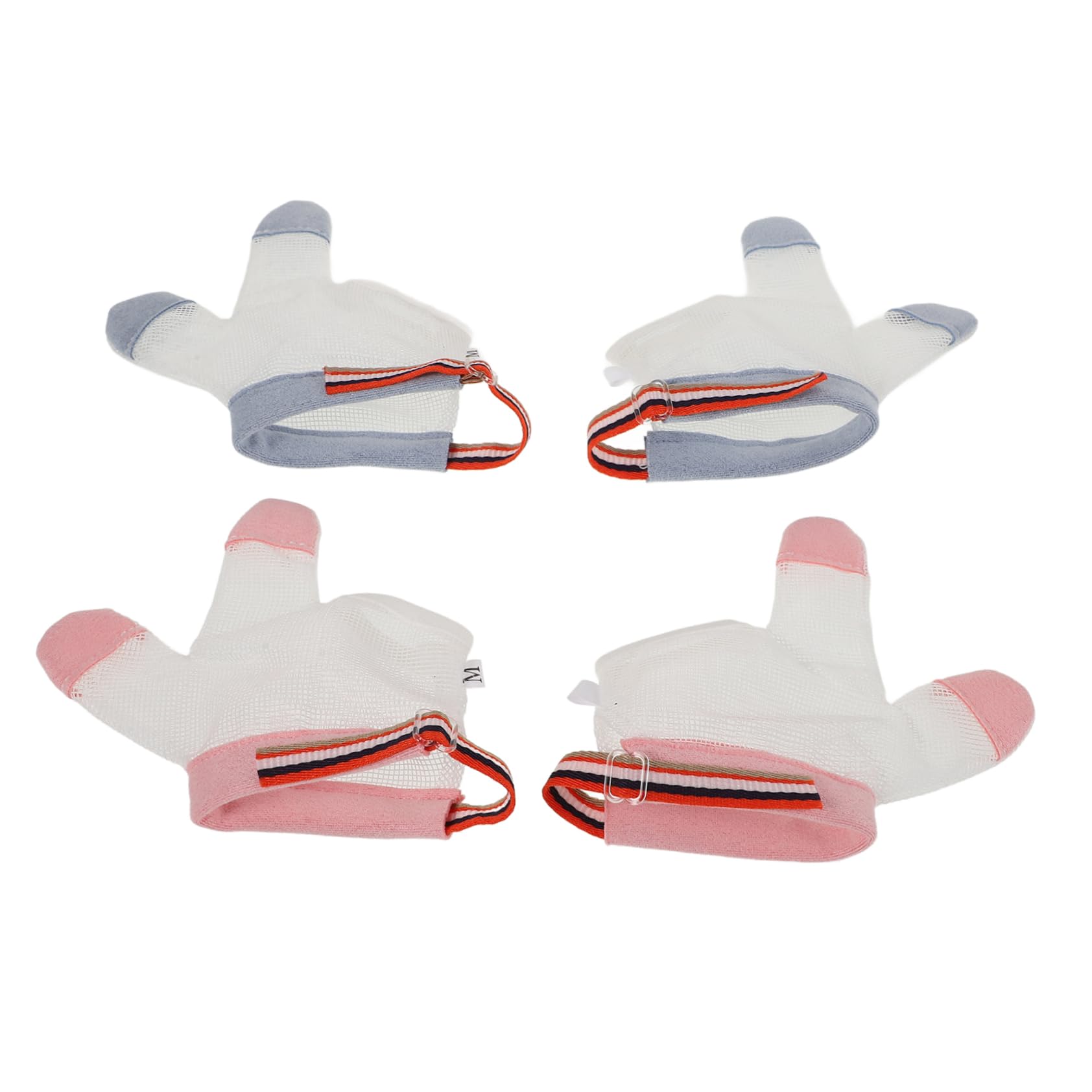 BESTonZON 10 Pares Guantes Anti Mordeduras Guante Anti Chuparse El De Chuparse Los Parada De Chuparse El Para Niños Protector De Pulgar Para Chuparse El Nylon