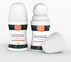 Antitranspirante para Hiperidrose (suor excessivo) Roll on 70ml