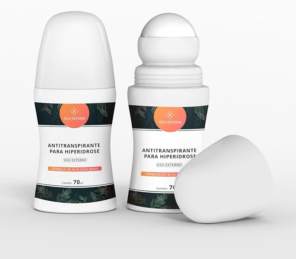 Antitranspirante para Hiperidrose (suor excessivo) Roll on 70ml