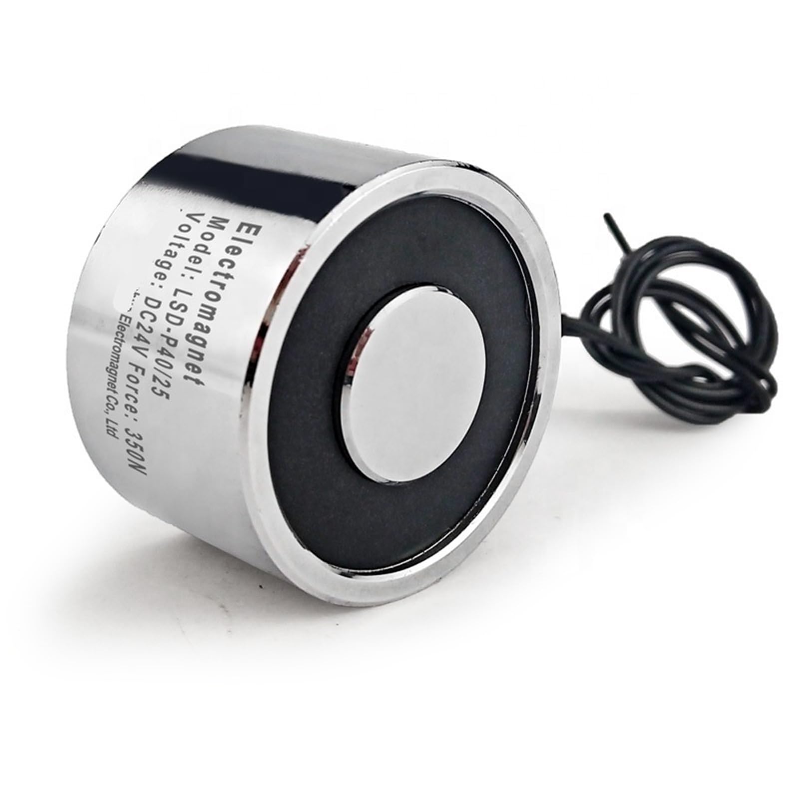 LSD-P40/25 DC12V 24V 30 kg Cylinder elektromagnetyczne elektromagnetyczne magnesy elektromagnetyczne ssące 1 szt. (6V)