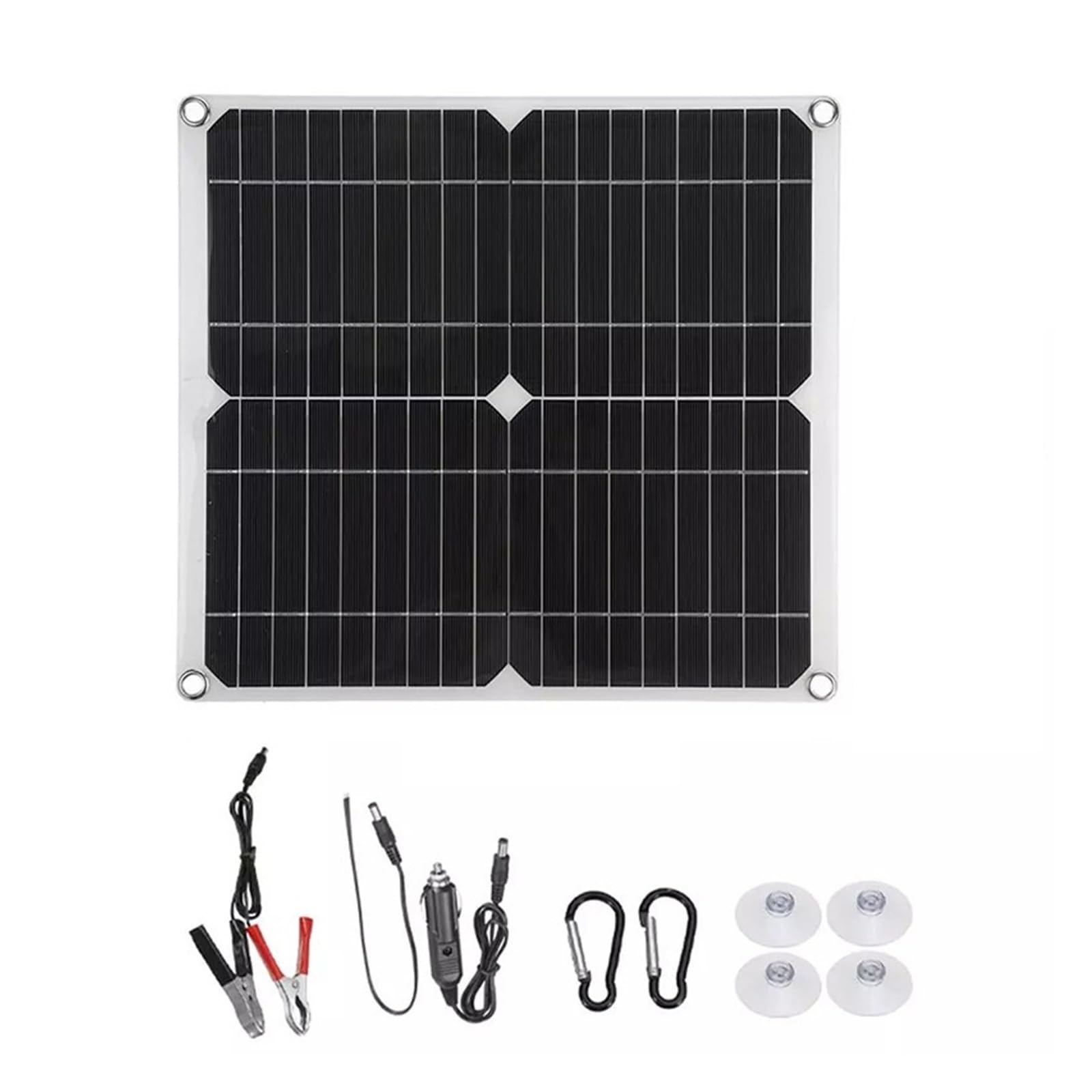 Panel słoneczny podwójny 12 v/5 v USB z kontrolerem wodoodporne ogniwa słoneczne poli do samochodu jacht RV ładowarka Idealny Wynik(10W-Only Panel Kit)