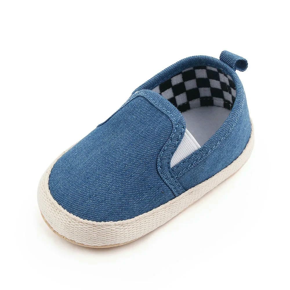 ZBDP - Scarpe morbide per bambini, per primi passi, senza lacci, per bambini da 0 a 6 a 12 mesi, per bambini e bambine
