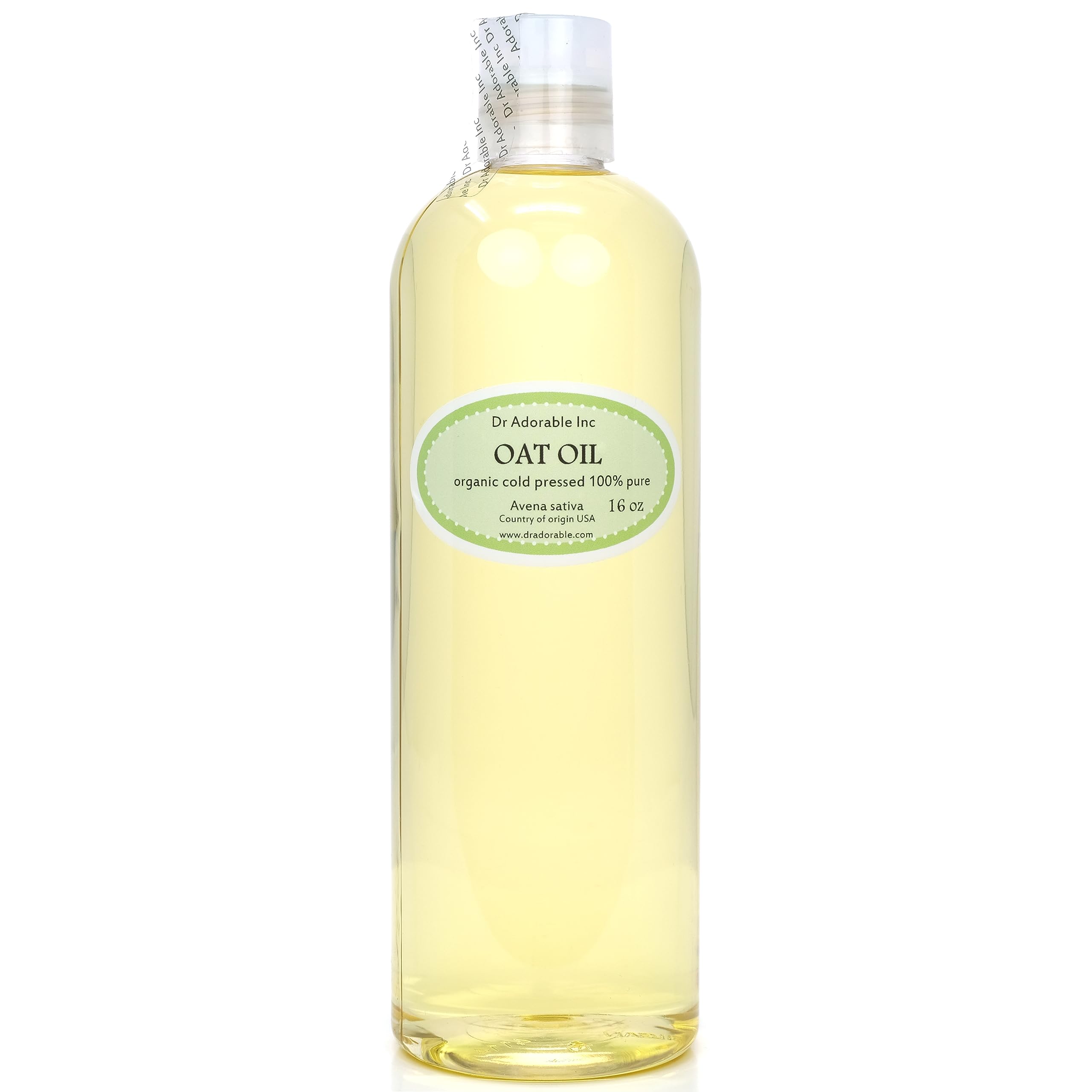 Dr Adorable - 16 oz - Oat Oil - 100% Pure Natural Premium Organic Cold Pressed